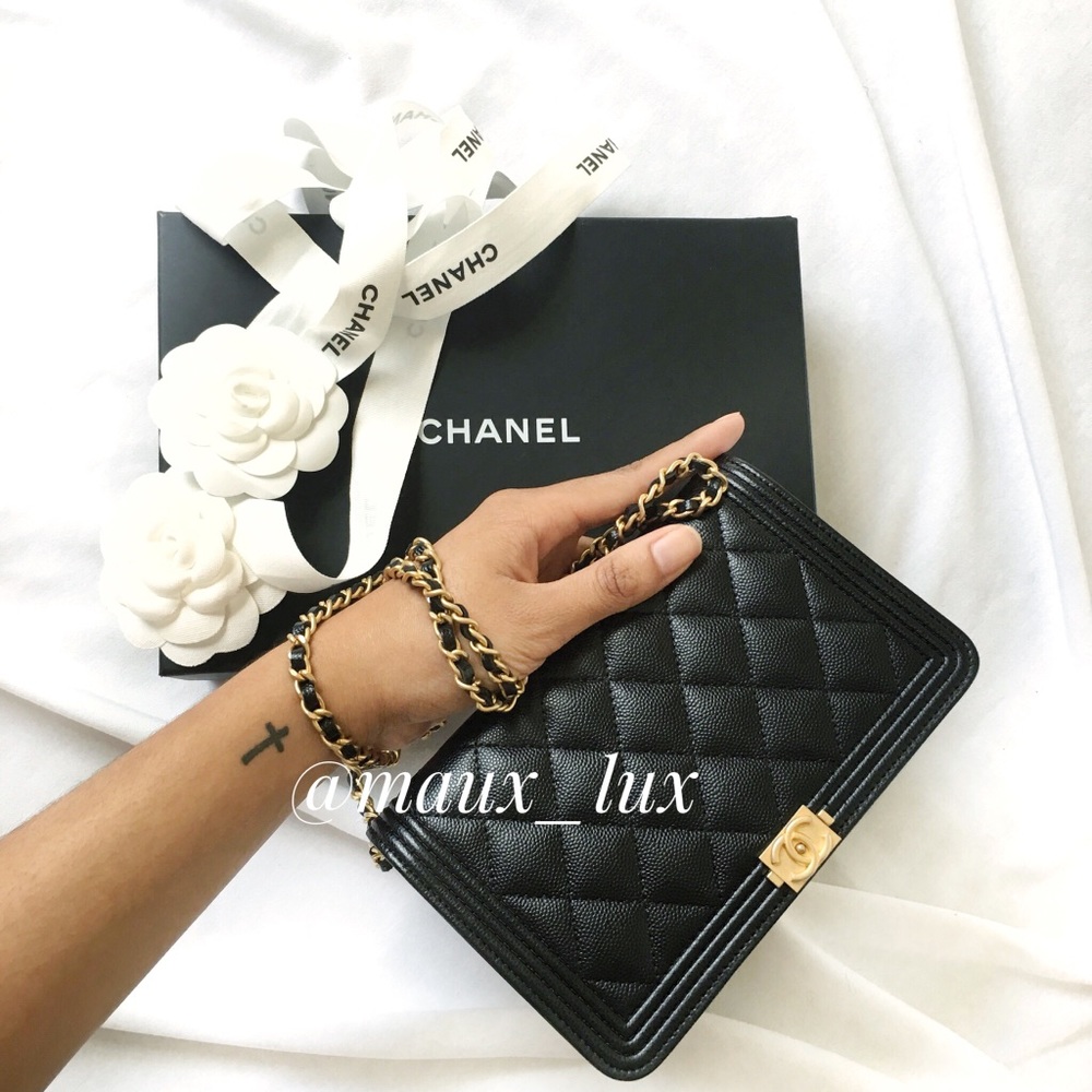 🌸SOLD🌸 Part II: Caviar Chanel WOC Boy Bag - Picture 5 of 8